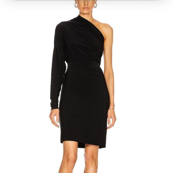 NORMA KAMALI All in One Convertible Black Dress - Picture 5 of 10
